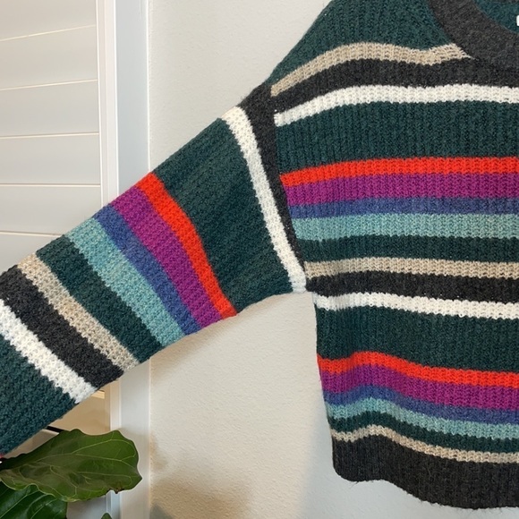 American Eagle | Cozy Striped Crew Neck Sweater - Picture 4 of 6